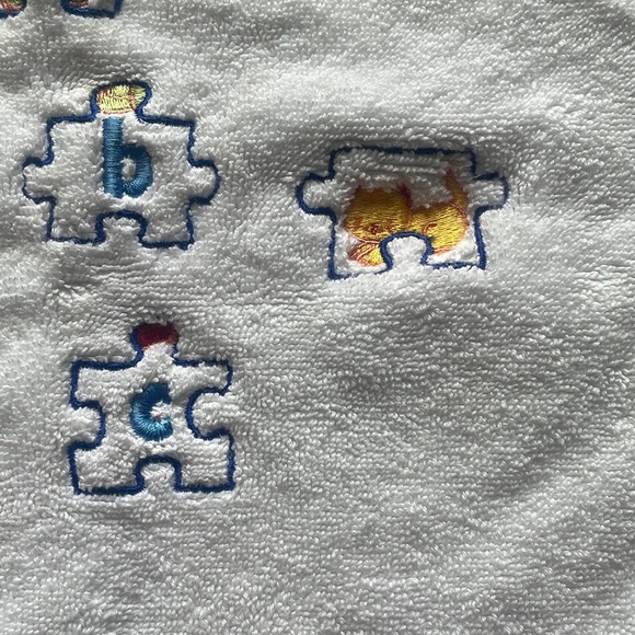 Vintage Akova Alphabet Bath Mat - Picture 4 of 9